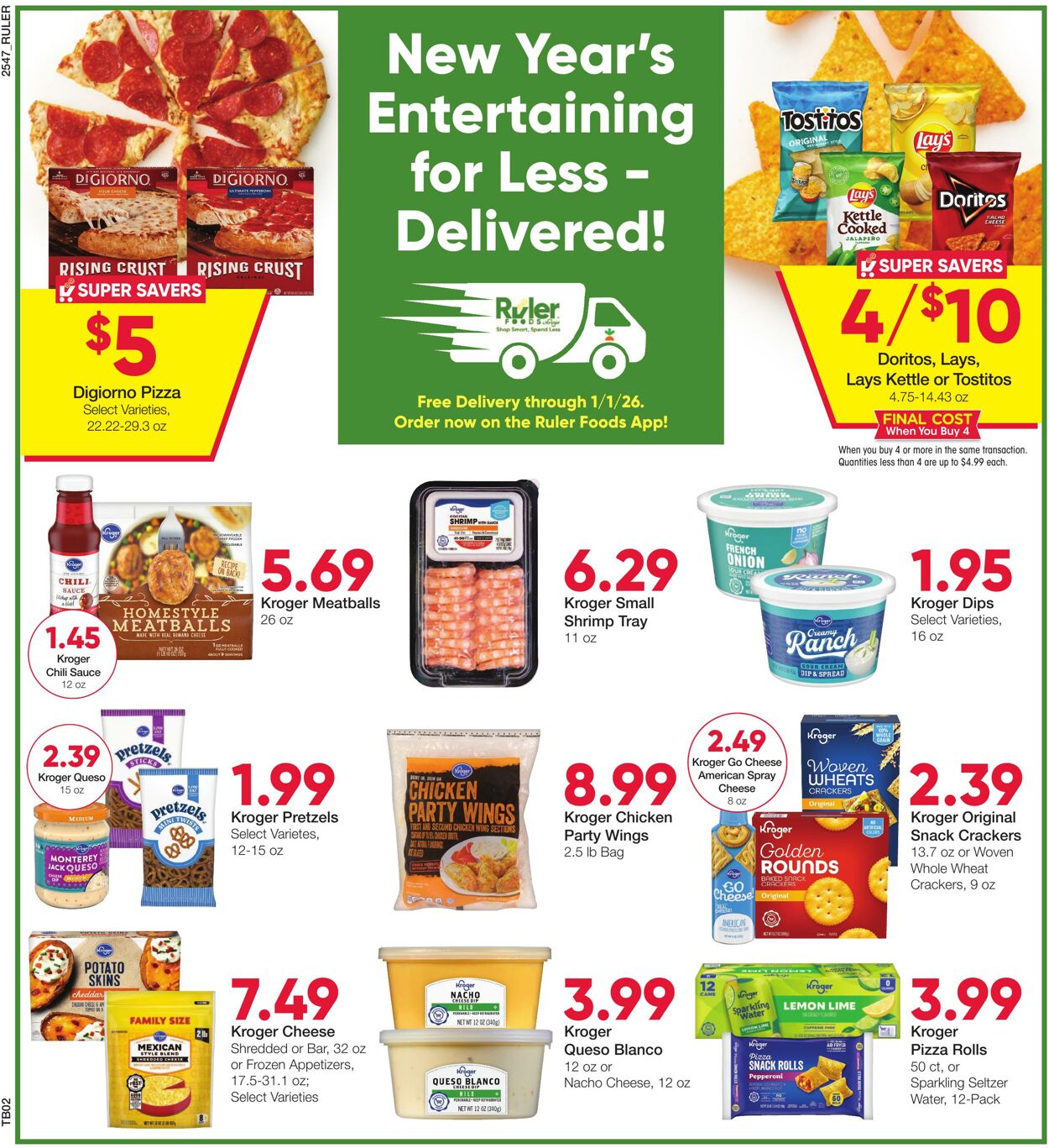 Weekly ad Ruler Foods 12/26/2025 - 01/01/2026