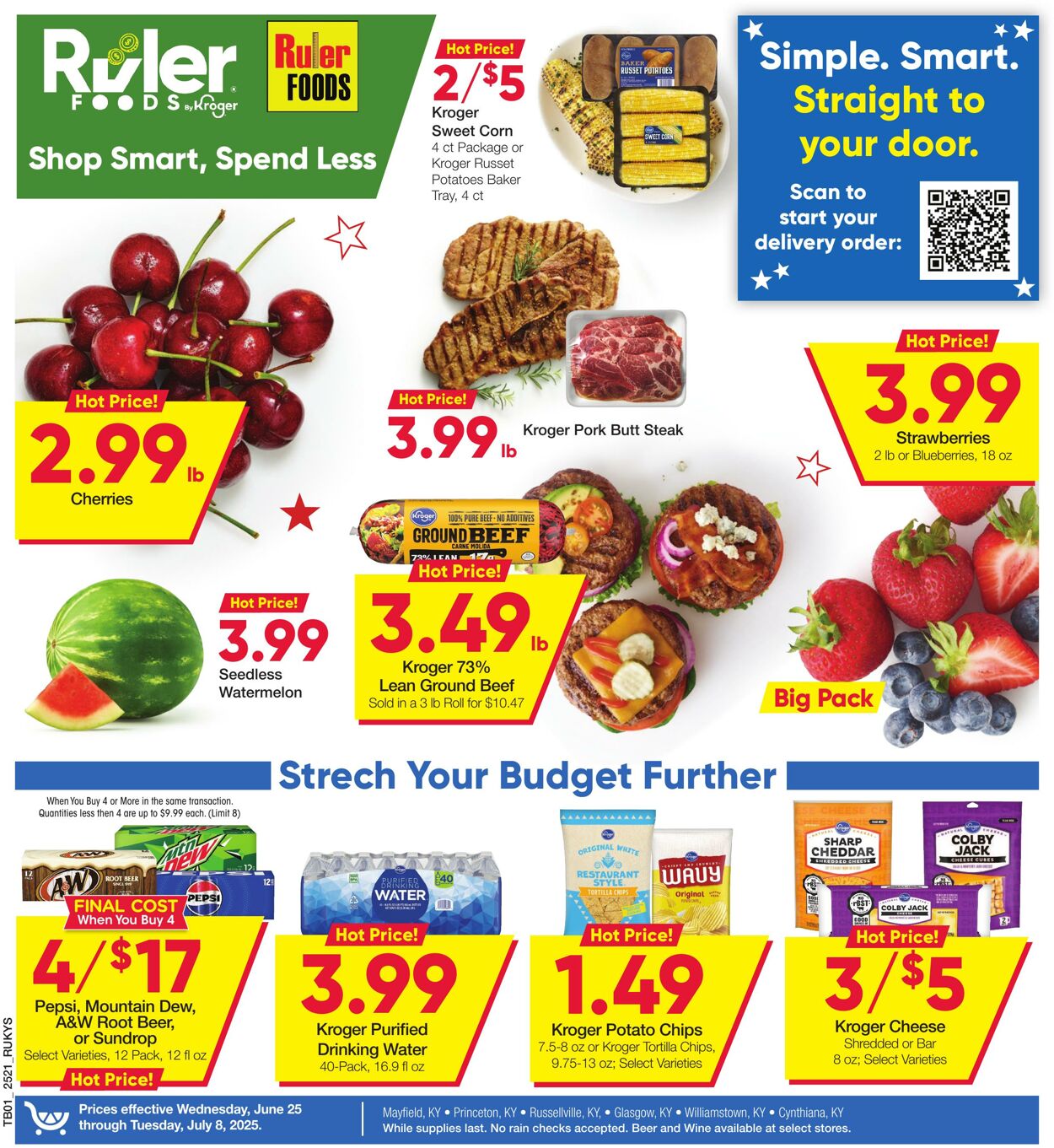 Weekly ad Ruler Foods 06/25/2025 - 07/08/2025