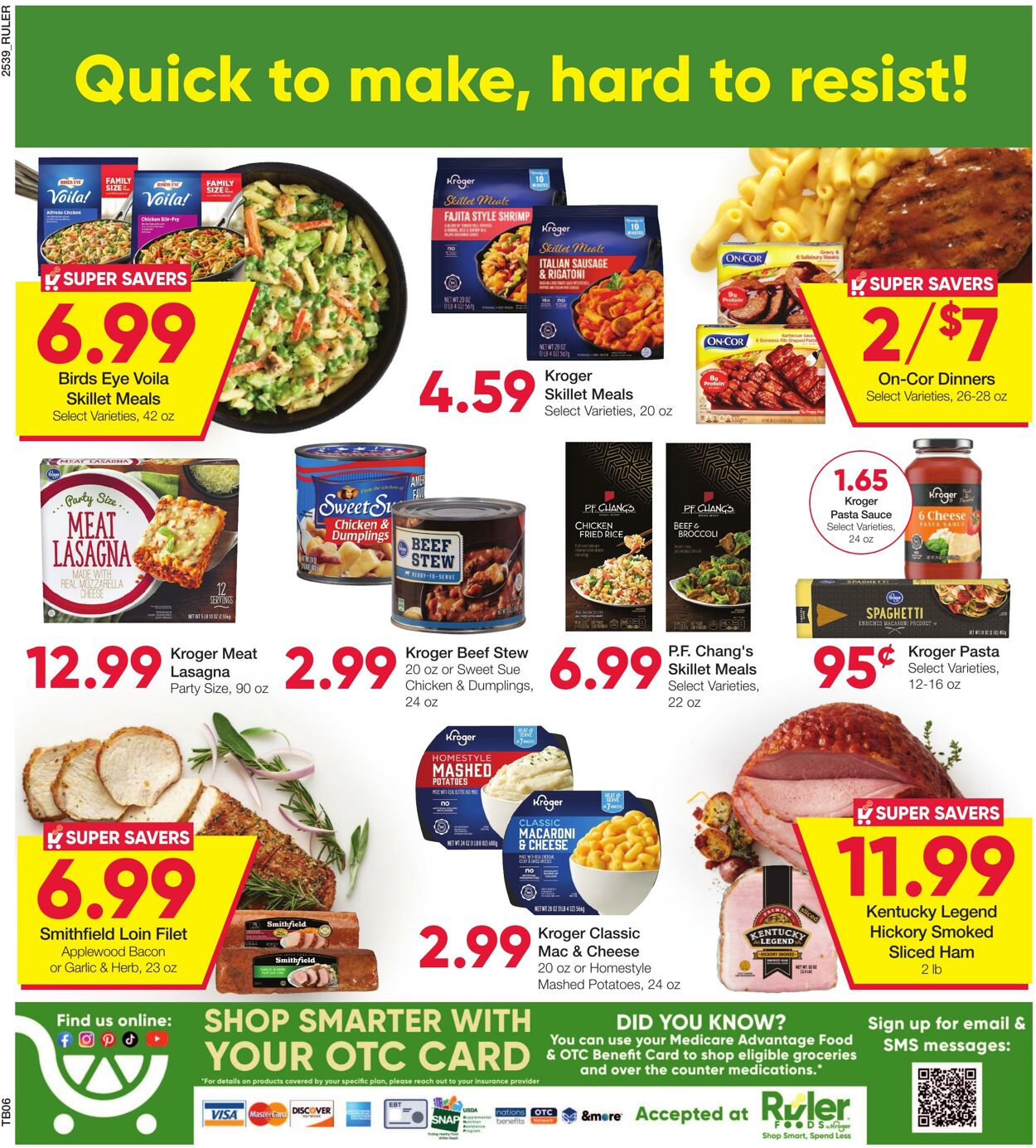 Weekly ad Ruler Foods 10/29/2025 - 11/11/2025