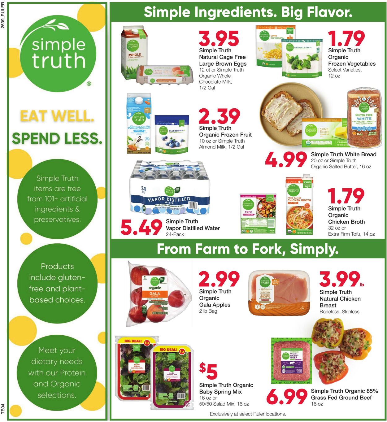 Weekly ad Ruler Foods 10/29/2025 - 11/11/2025