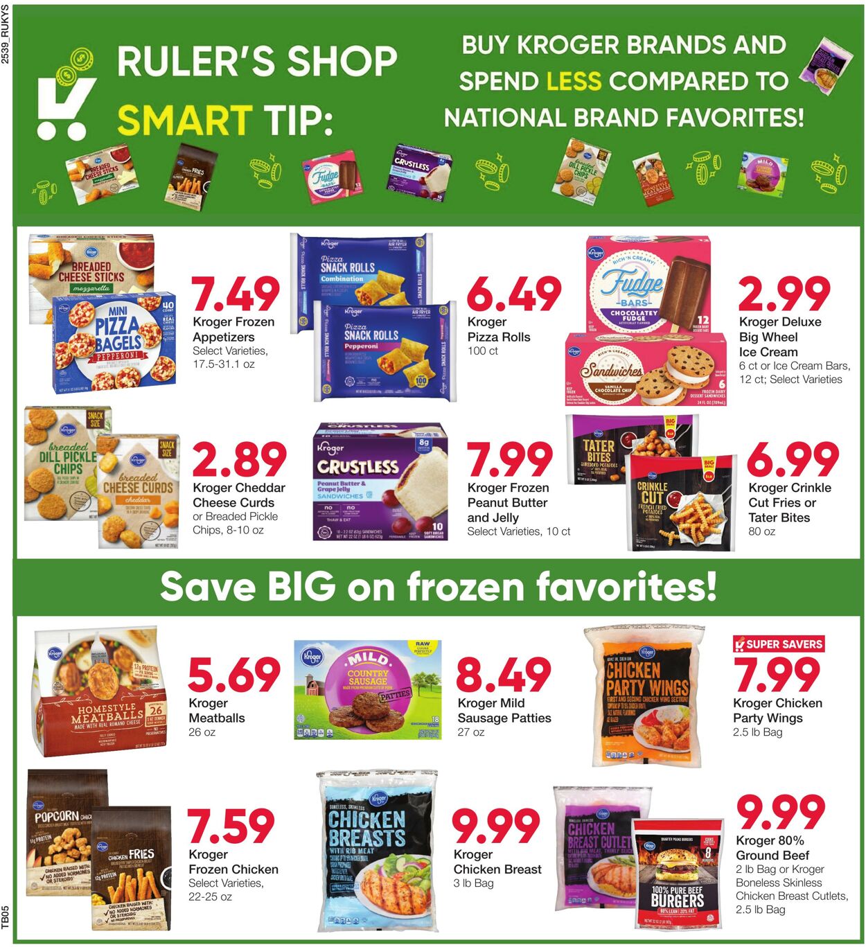 Weekly ad Ruler Foods 10/29/2025 - 11/11/2025