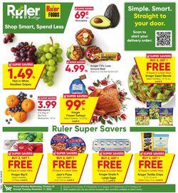Weekly ad Ruler Foods 11/28/2025 - 12/09/2025