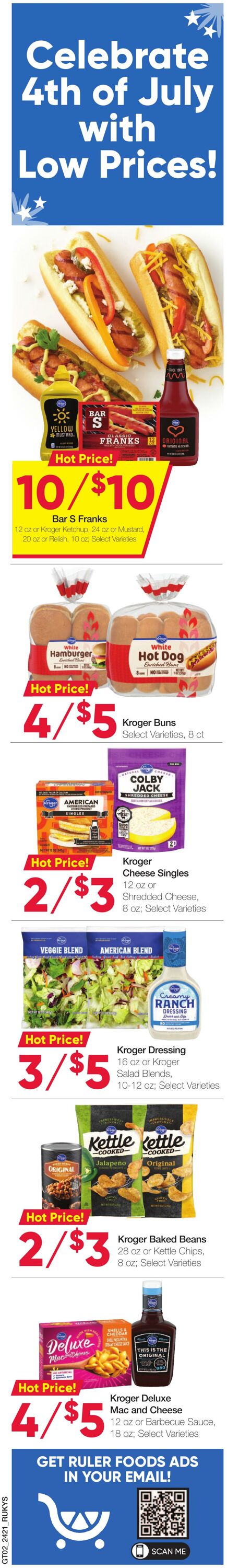 Weekly ad Ruler Foods 06/26/2024 - 07/09/2024