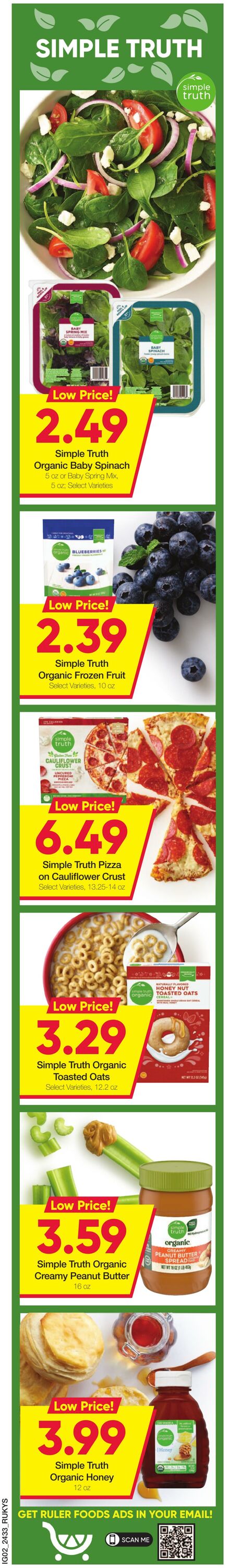 Weekly ad Ruler Foods 09/18/2024 - 10/01/2024