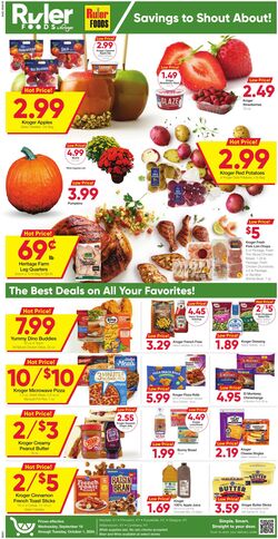 Weekly ad Ruler Foods 07/24/2024 - 08/06/2024