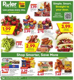 Weekly ad Ruler Foods 01/29/2025 - 02/11/2025