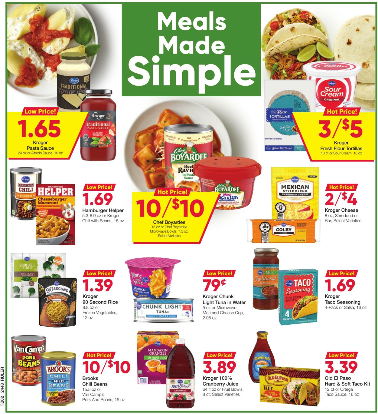 Weekly ad Ruler Foods 01/02/2025 - 01/14/2025