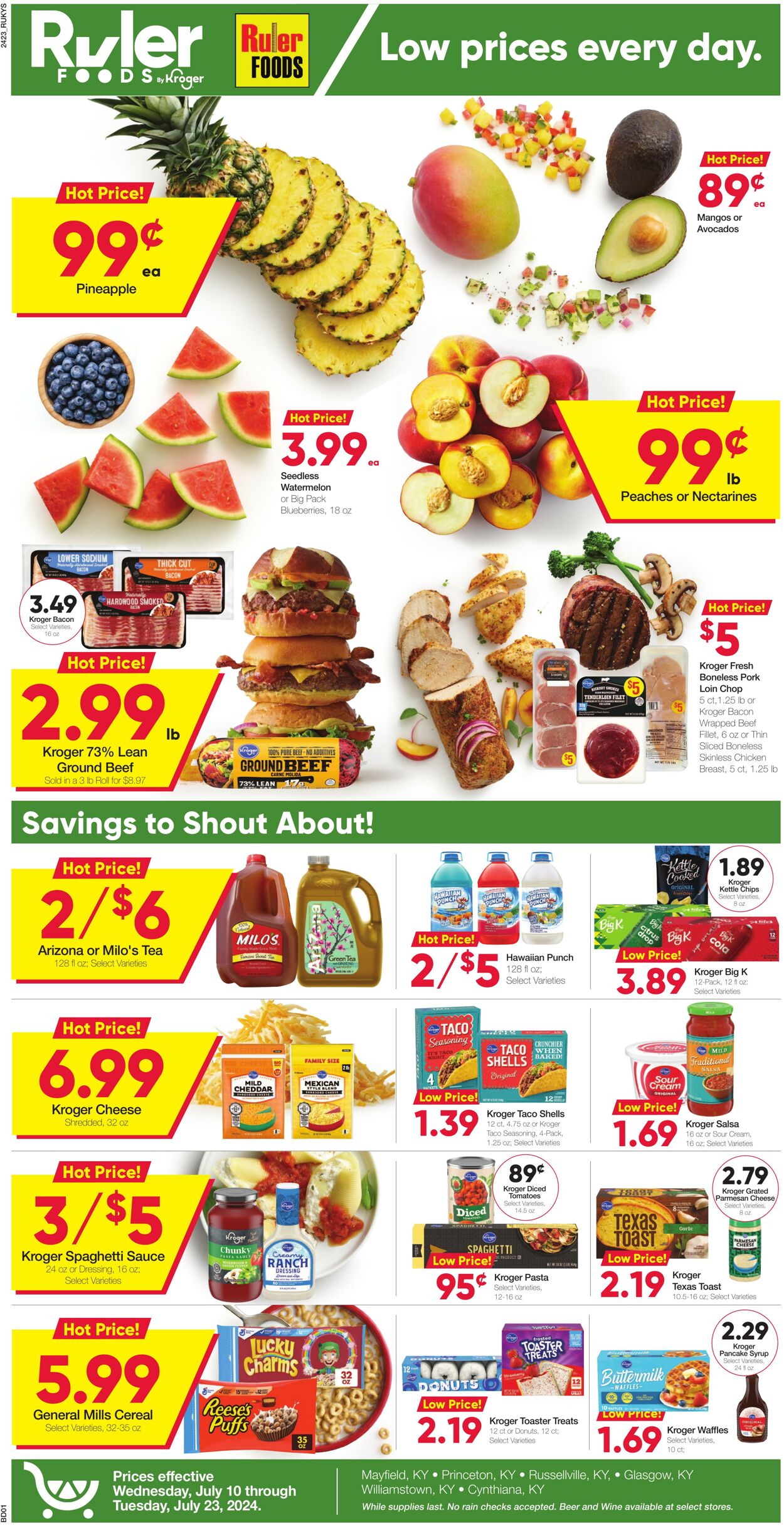 Weekly ad Ruler Foods 07/10/2024 - 07/23/2024