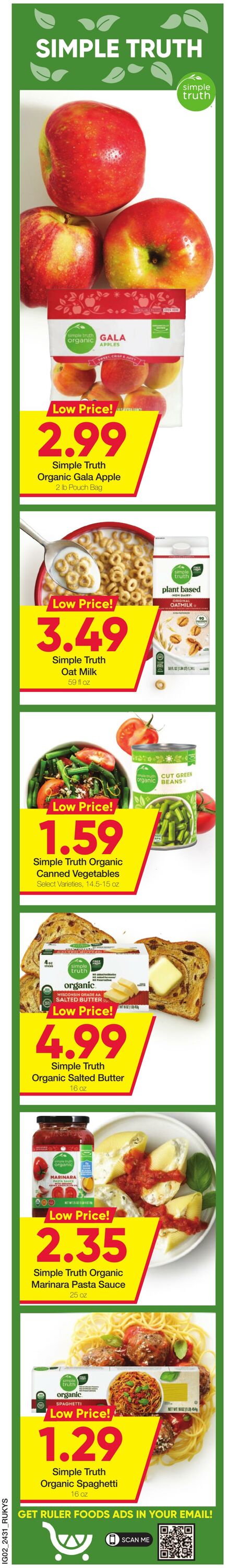 Weekly ad Ruler Foods 09/04/2024 - 09/17/2024