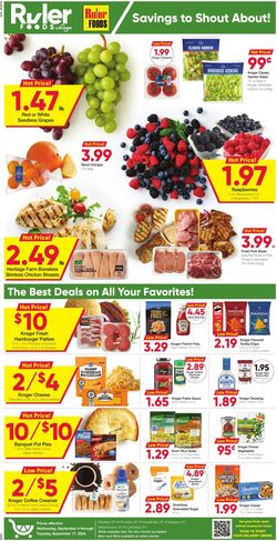 Weekly ad Ruler Foods 10/16/2024 - 10/22/2024