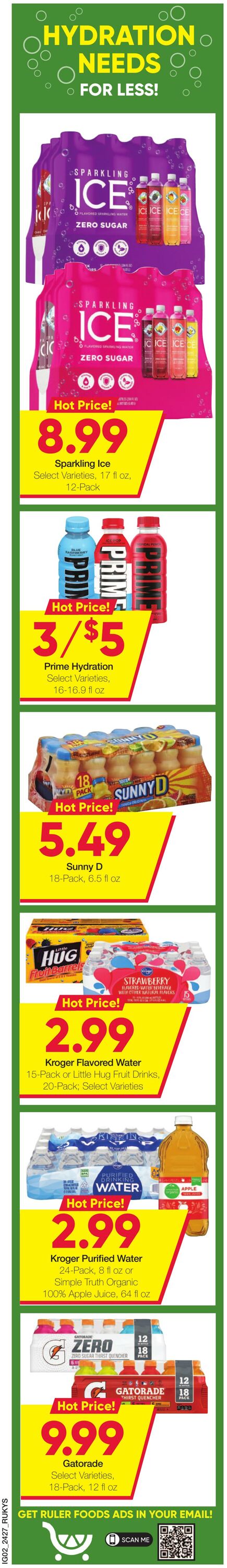 Weekly ad Ruler Foods 08/07/2024 - 08/20/2024