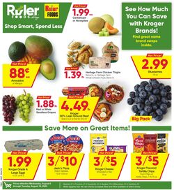 Weekly ad Ruler Foods 08/06/2025 - 08/19/2025