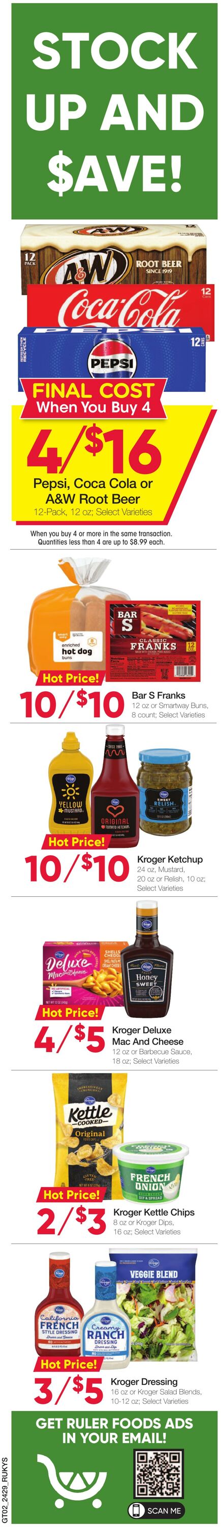 Weekly ad Ruler Foods 08/21/2024 - 09/03/2024