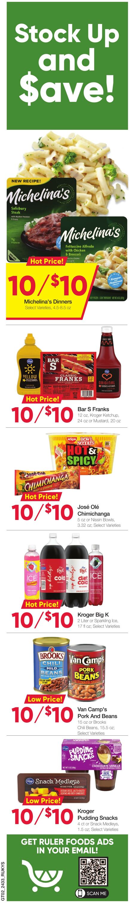 Weekly ad Ruler Foods 09/18/2024 - 10/01/2024