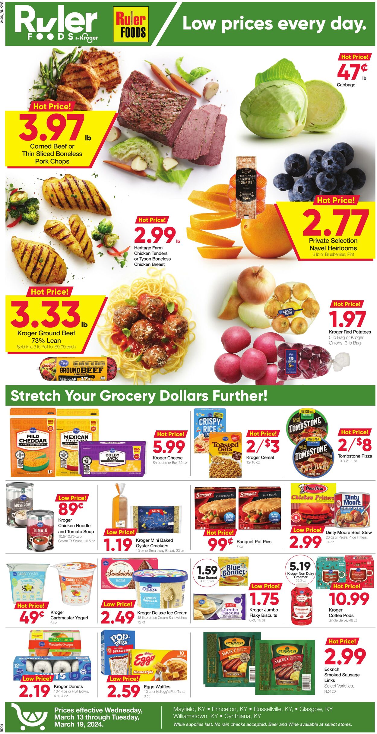 Weekly ad Ruler Foods 03/13/2024 - 03/19/2024