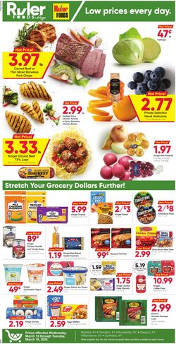 Weekly ad Ruler Foods 04/03/2024 - 04/16/2024