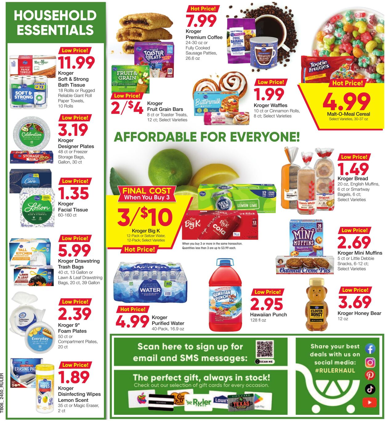 Weekly ad Ruler Foods 01/15/2025 - 01/28/2025