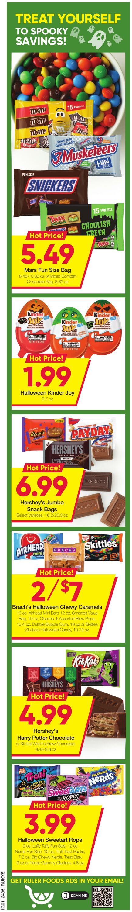 Weekly ad Ruler Foods 10/02/2024 - 10/15/2024