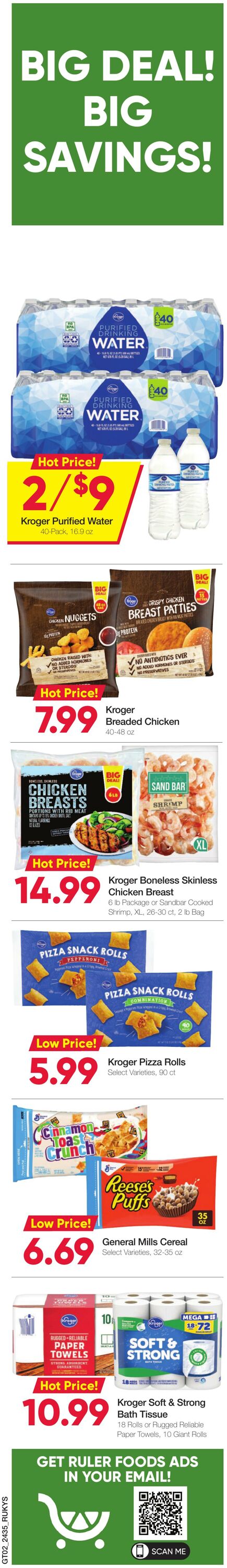 Weekly ad Ruler Foods 10/02/2024 - 10/15/2024