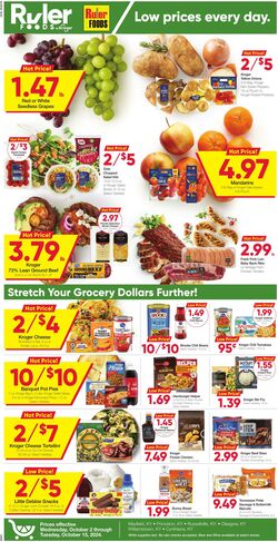 Weekly ad Ruler Foods 11/08/2023 - 11/22/2023