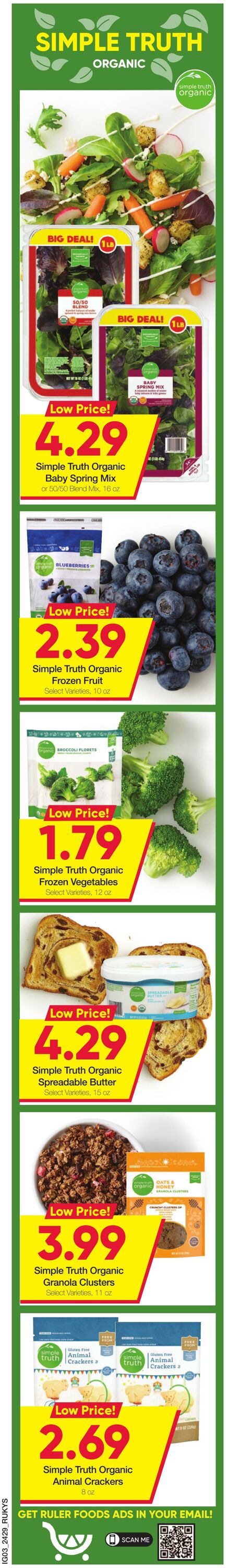 Weekly ad Ruler Foods 08/21/2024 - 09/03/2024