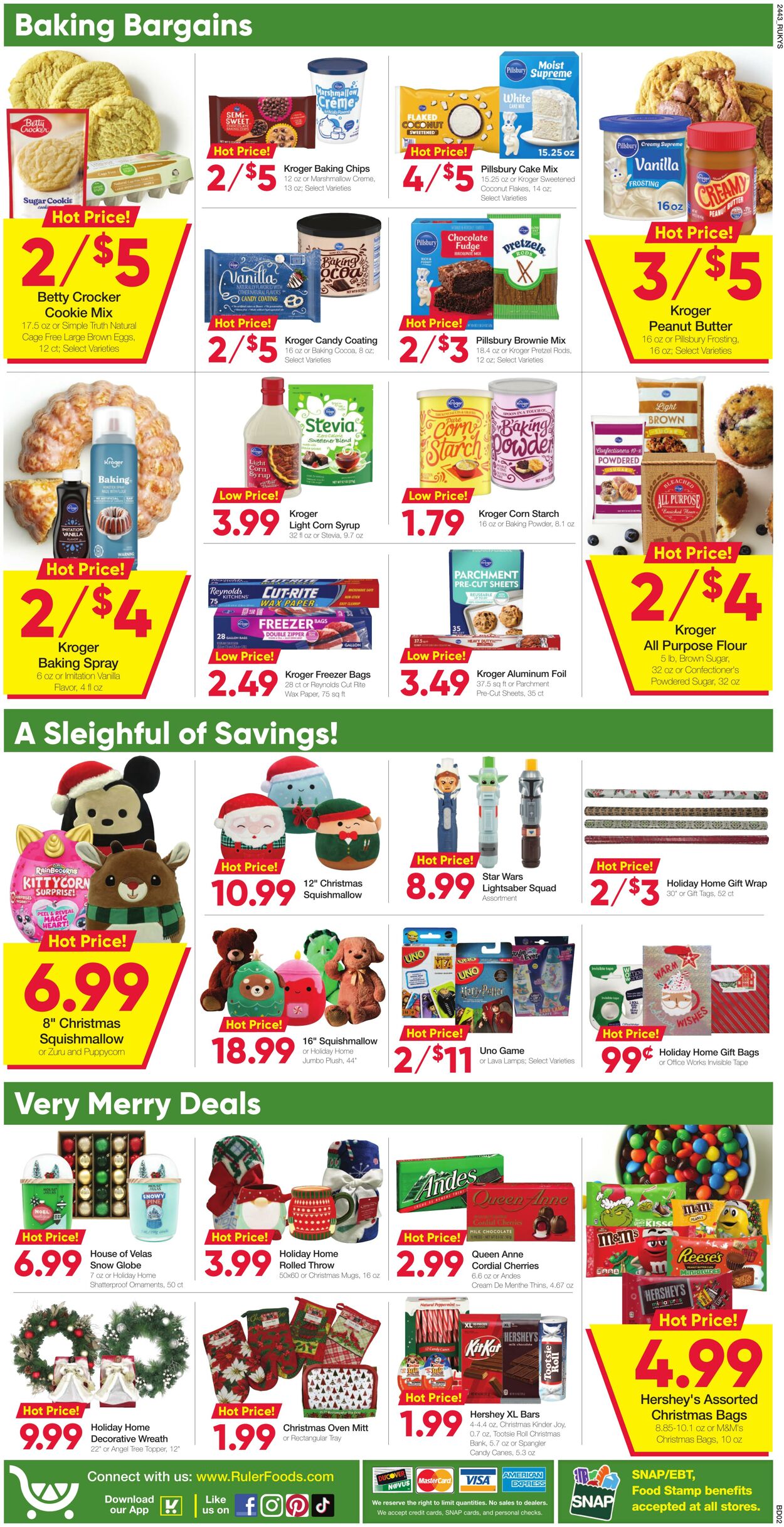 Weekly ad Ruler Foods 11/29/2024 - 12/10/2024