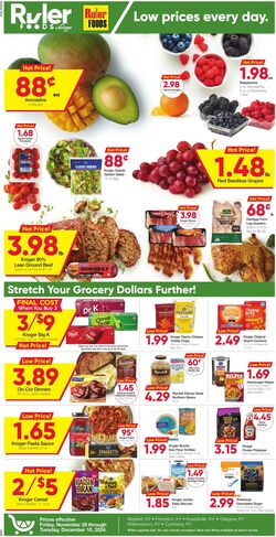 Weekly ad Ruler Foods 11/29/2024 - 12/10/2024