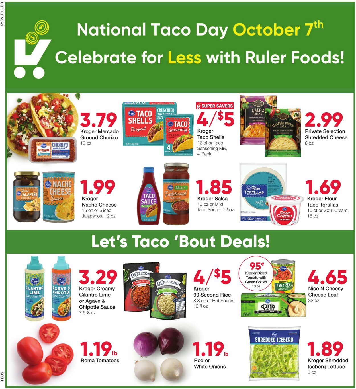 Weekly ad Ruler Foods 10/01/2025 - 10/14/2025