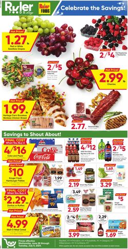 Weekly ad Ruler Foods 03/13/2024 - 03/19/2024