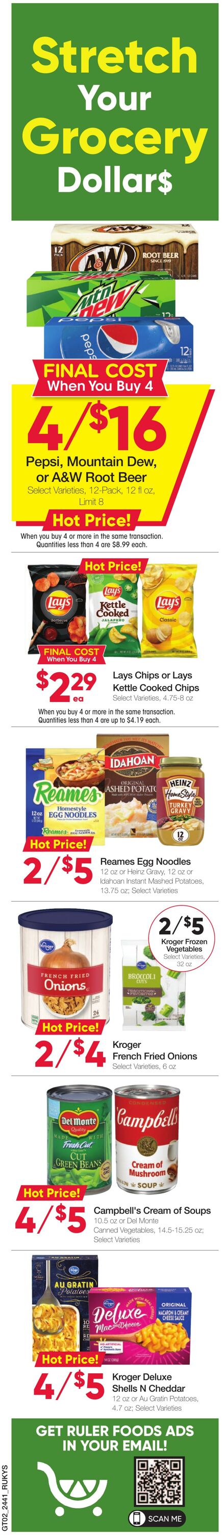 Weekly ad Ruler Foods 11/13/2024 - 11/28/2024