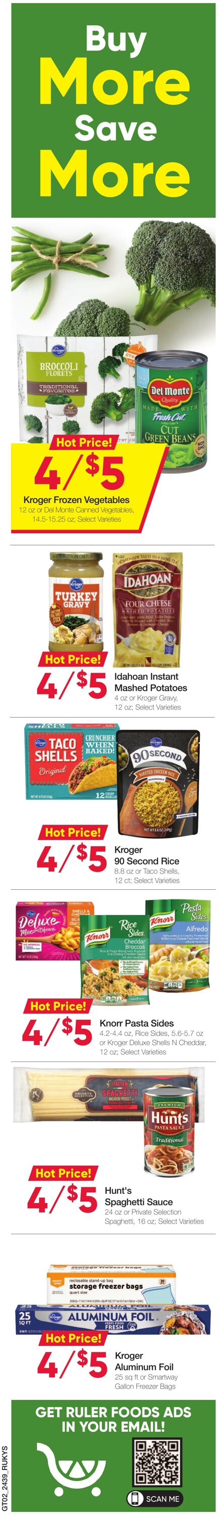 Weekly ad Ruler Foods 10/30/2024 - 11/12/2024