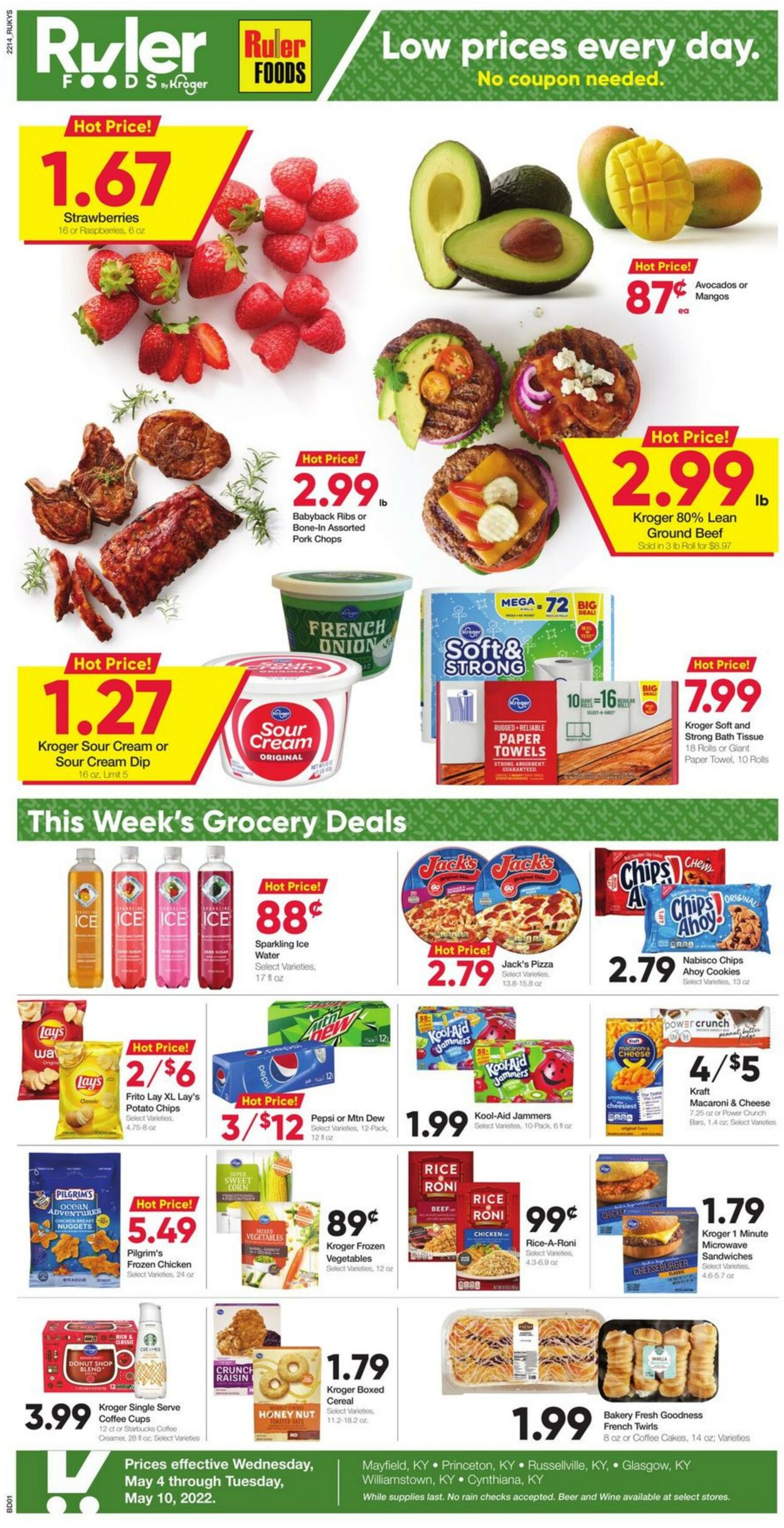 Weekly ad Ruler Foods 05/04/2022 - 05/10/2022