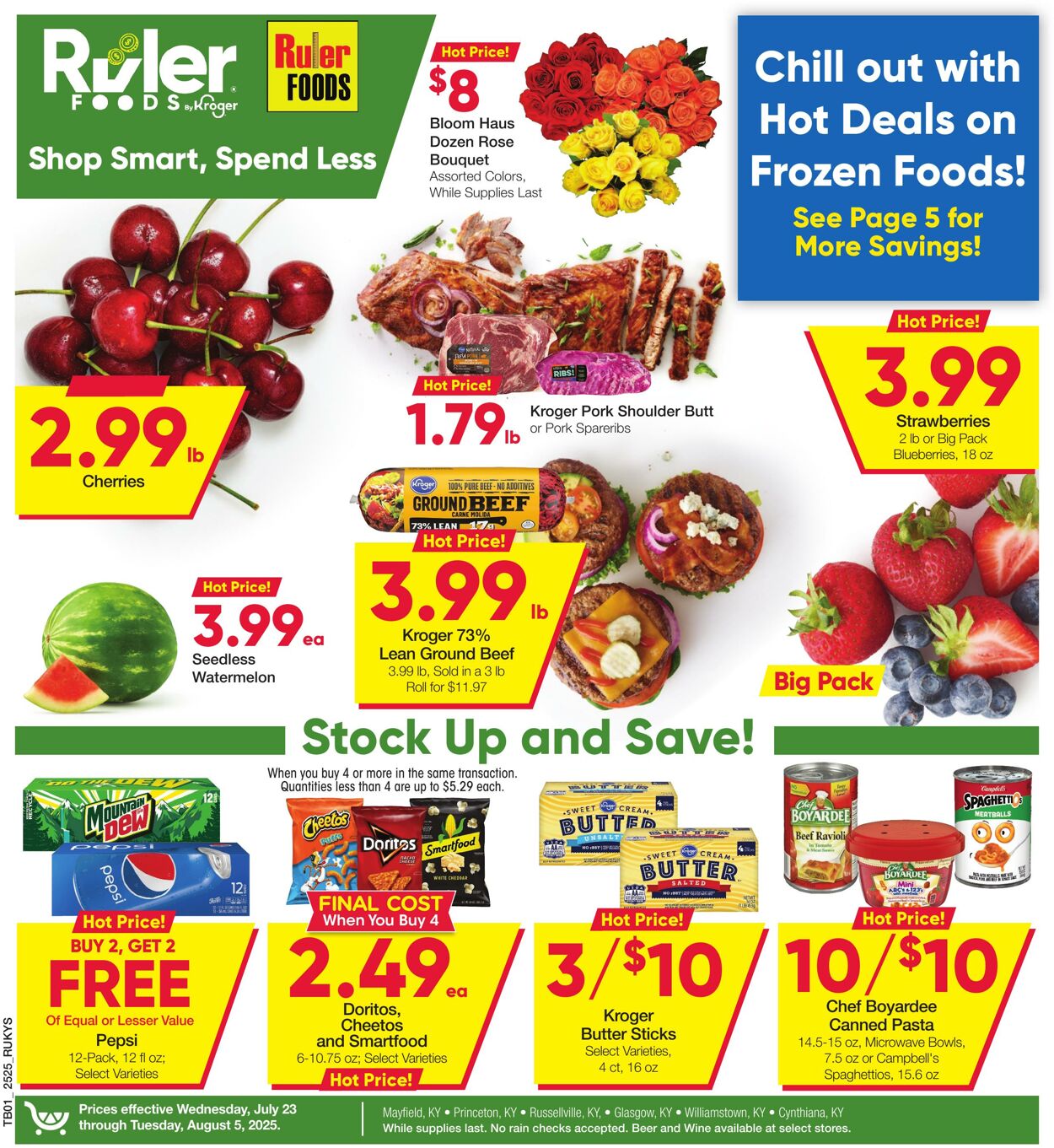 Weekly ad Ruler Foods 07/23/2025 - 08/05/2025