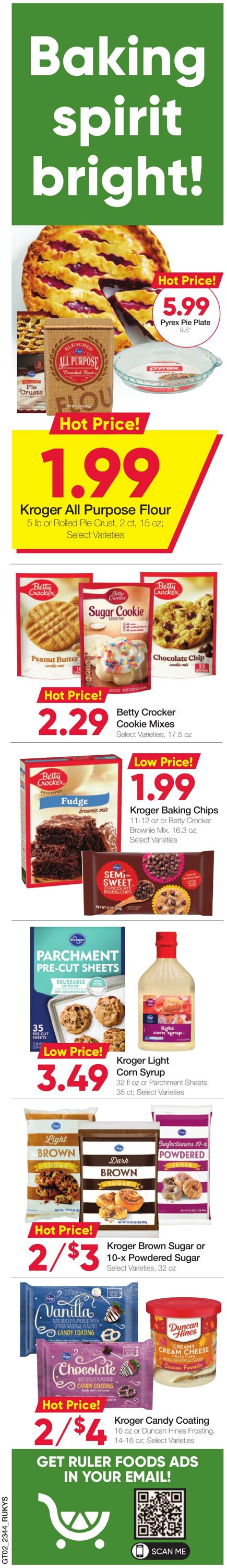 Weekly ad Ruler Foods 11/29/2023 - 12/12/2023