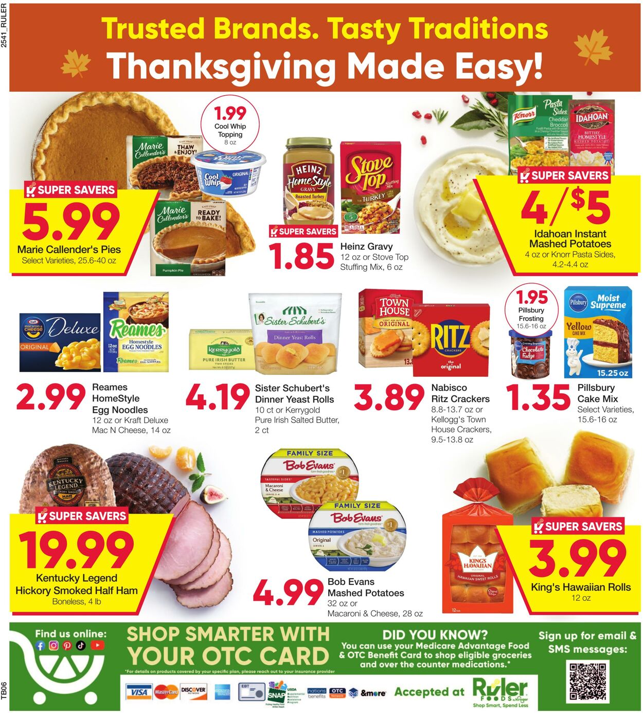 Weekly ad Ruler Foods 11/12/2025 - 11/26/2025