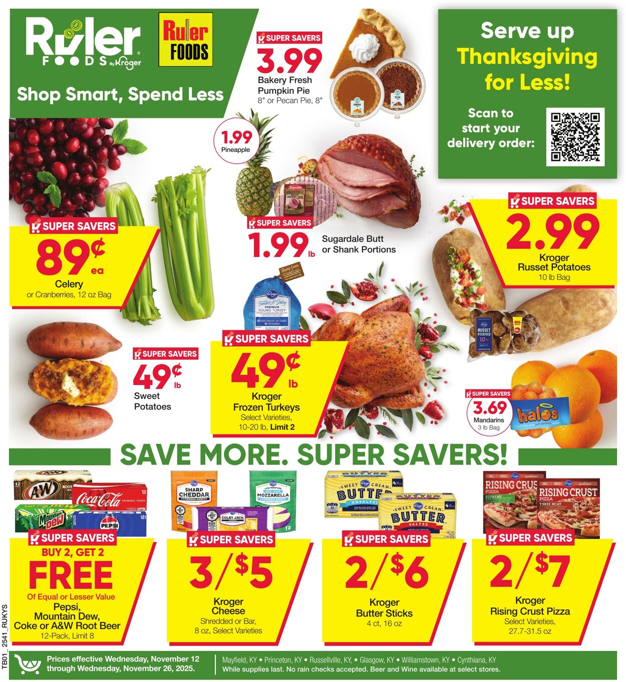 Weekly ad Ruler Foods 11/12/2025 - 11/26/2025