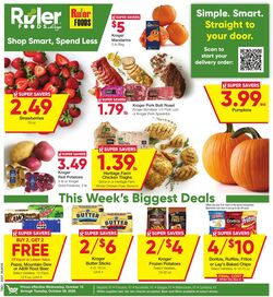 Weekly ad Ruler Foods 11/28/2025 - 12/09/2025