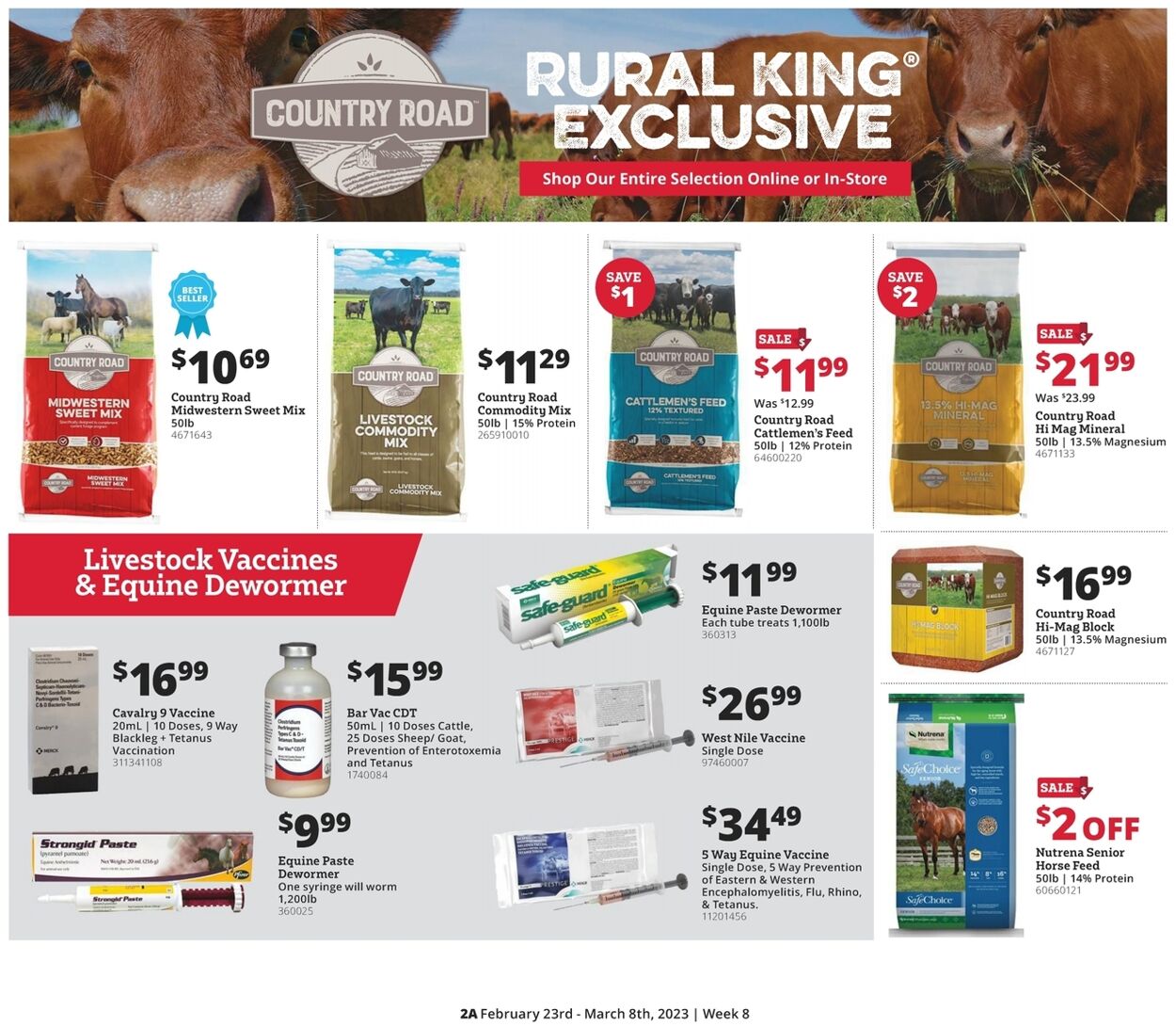 Weekly ad Rural King 02/23/2023 - 03/08/2023
