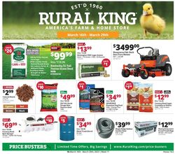 Weekly ad Rural King 03/16/2023 - 03/29/2023