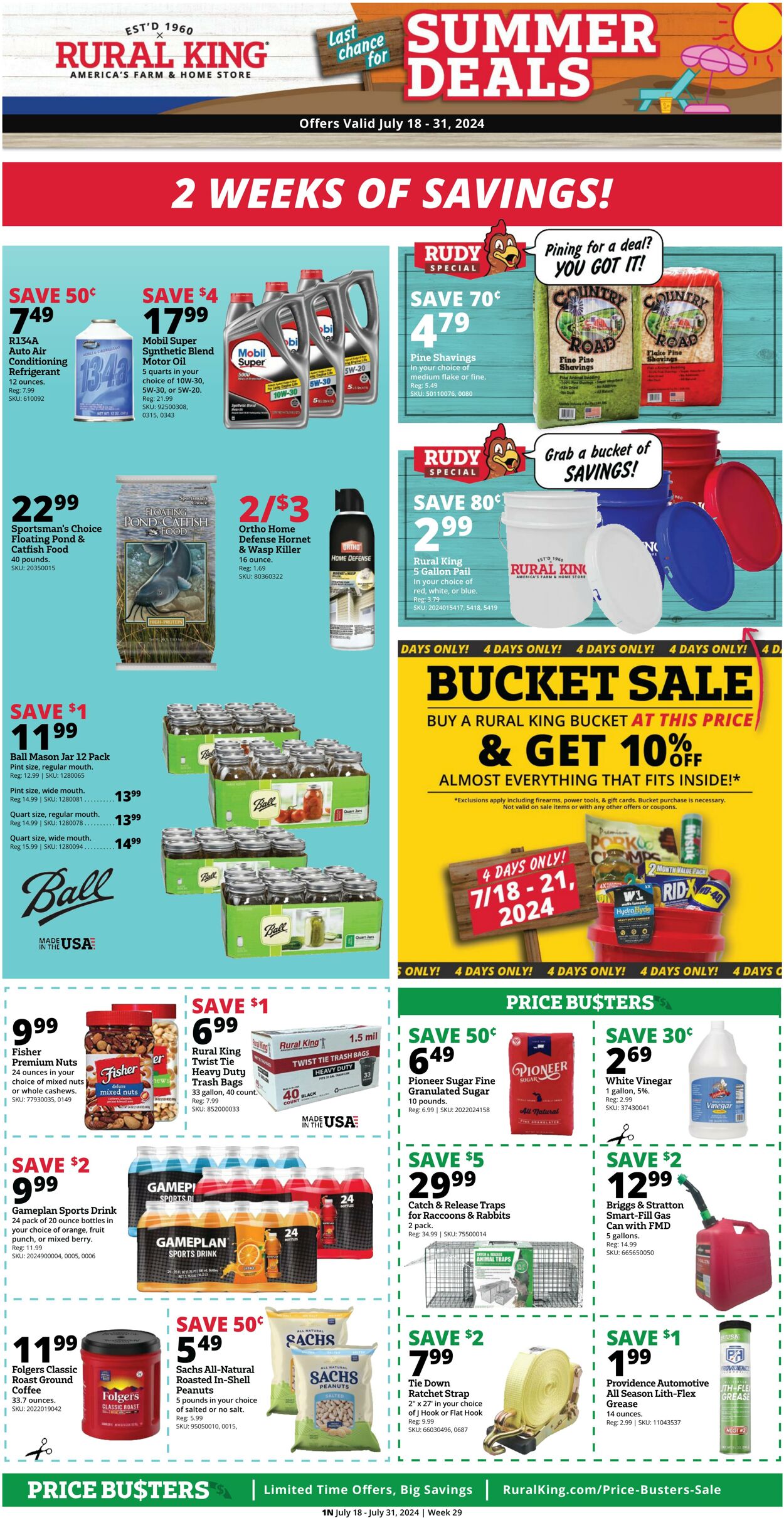 Weekly ad Rural King 07/17/2024 - 07/31/2024