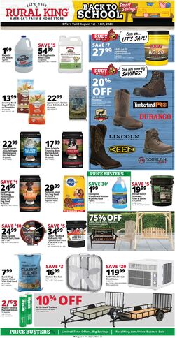 Weekly ad Rural King 09/17/2024 - 12/31/2024