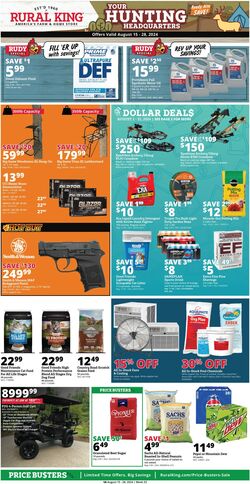 Weekly ad Rural King 07/31/2024 - 08/14/2024