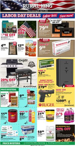 Weekly ad Rural King 09/08/2022 - 09/21/2022