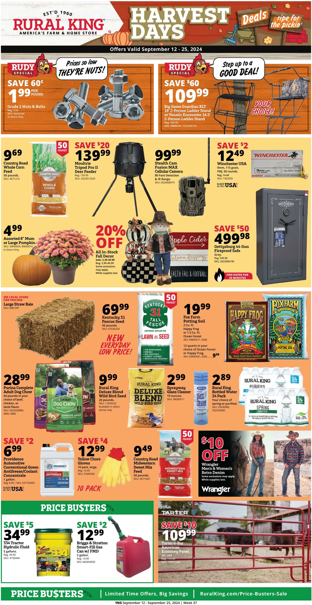 Weekly ad Rural King 09/11/2024 - 09/25/2024