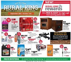 Weekly ad Rural King 10/01/2023 - 12/31/2023