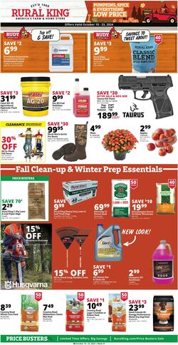 Weekly ad Rural King 08/14/2024 - 10/31/2024