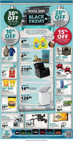 Weekly ad Rural King 11/20/2024 - 11/26/2024