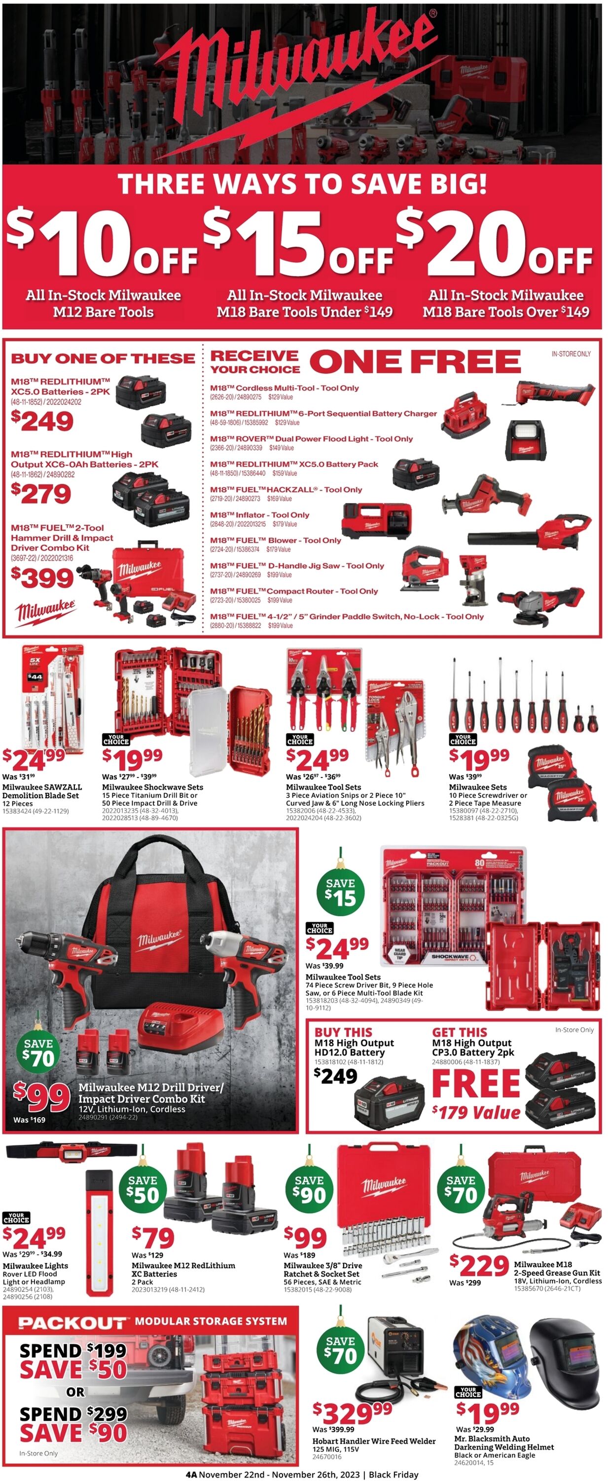 Weekly ad Rural King 11/22/2023 - 11/26/2023