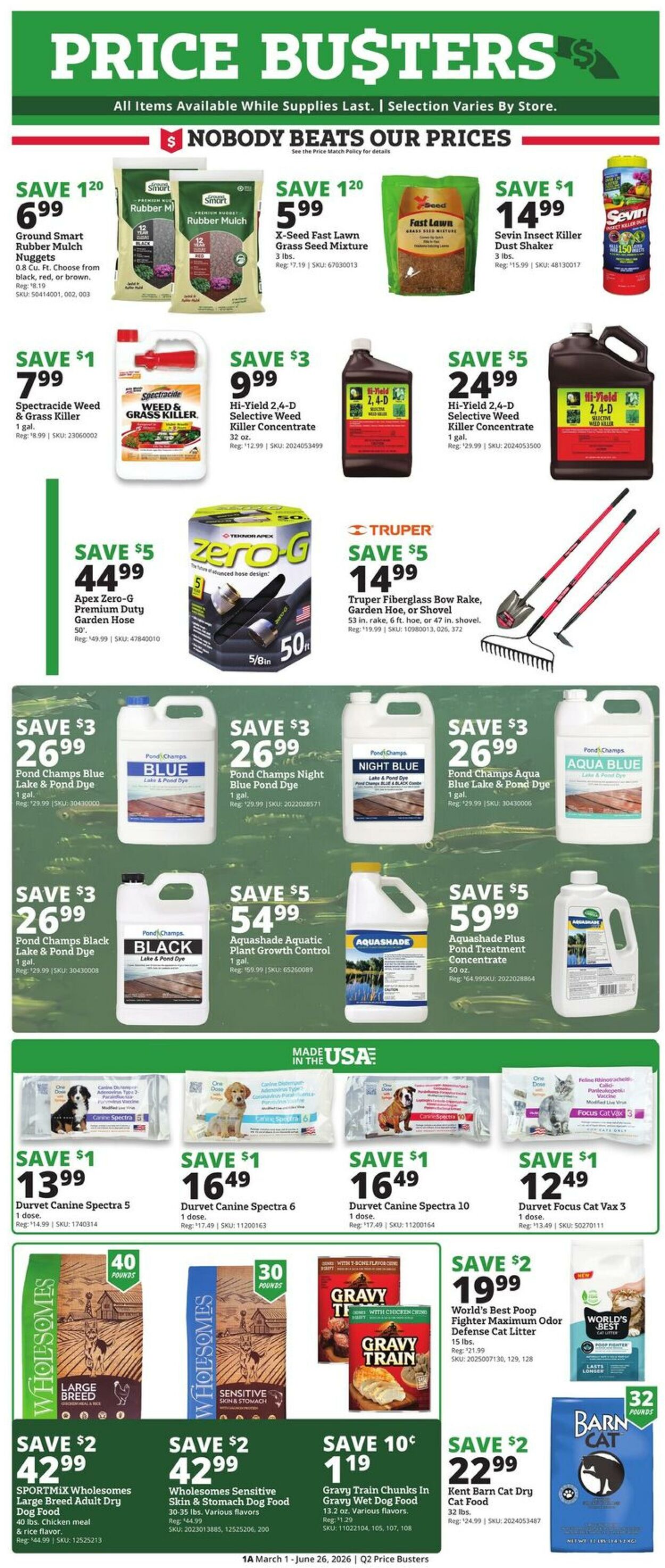 Weekly ad Rural King 03/01/2026 - 06/26/2026