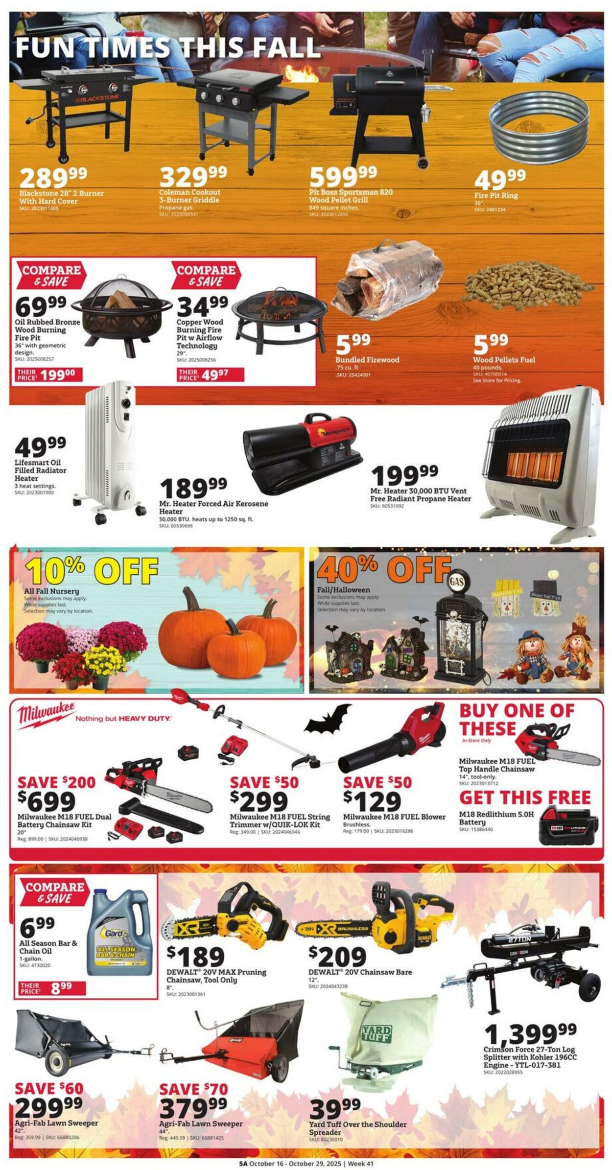 Weekly ad Rural King 10/16/2025 - 10/29/2025